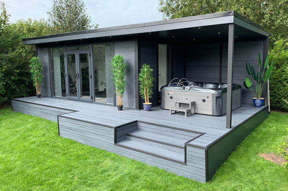 Hot Tub Garden Studio Worcestershire